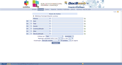 Desktop Screenshot of catalogo.bmel.pt